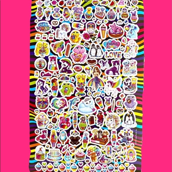 Lisa frank sticker books bundle of six - Picture 5 of 6